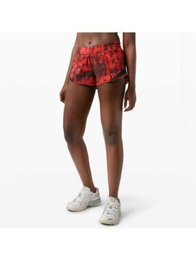 Lululemon Hotty Hot Short II 2.5" *Game Day
Game Day Red Black Multi / Black